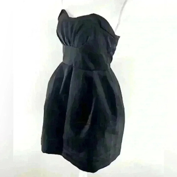 NWT Zac Posen for Target black strapless cocktail dress SZ 5 - Picture 3 of 10